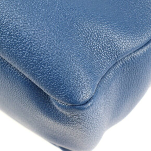 PRADA Blue Leather Shoulder Bag - Picture 5 of 9